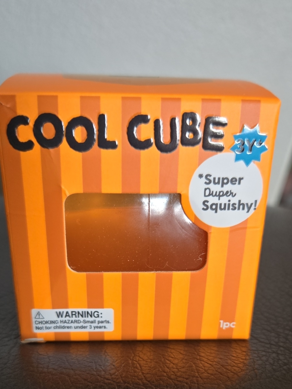 Cool Cube Squishy - Orange